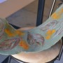 Felted Table Runner, Flowing Leaves